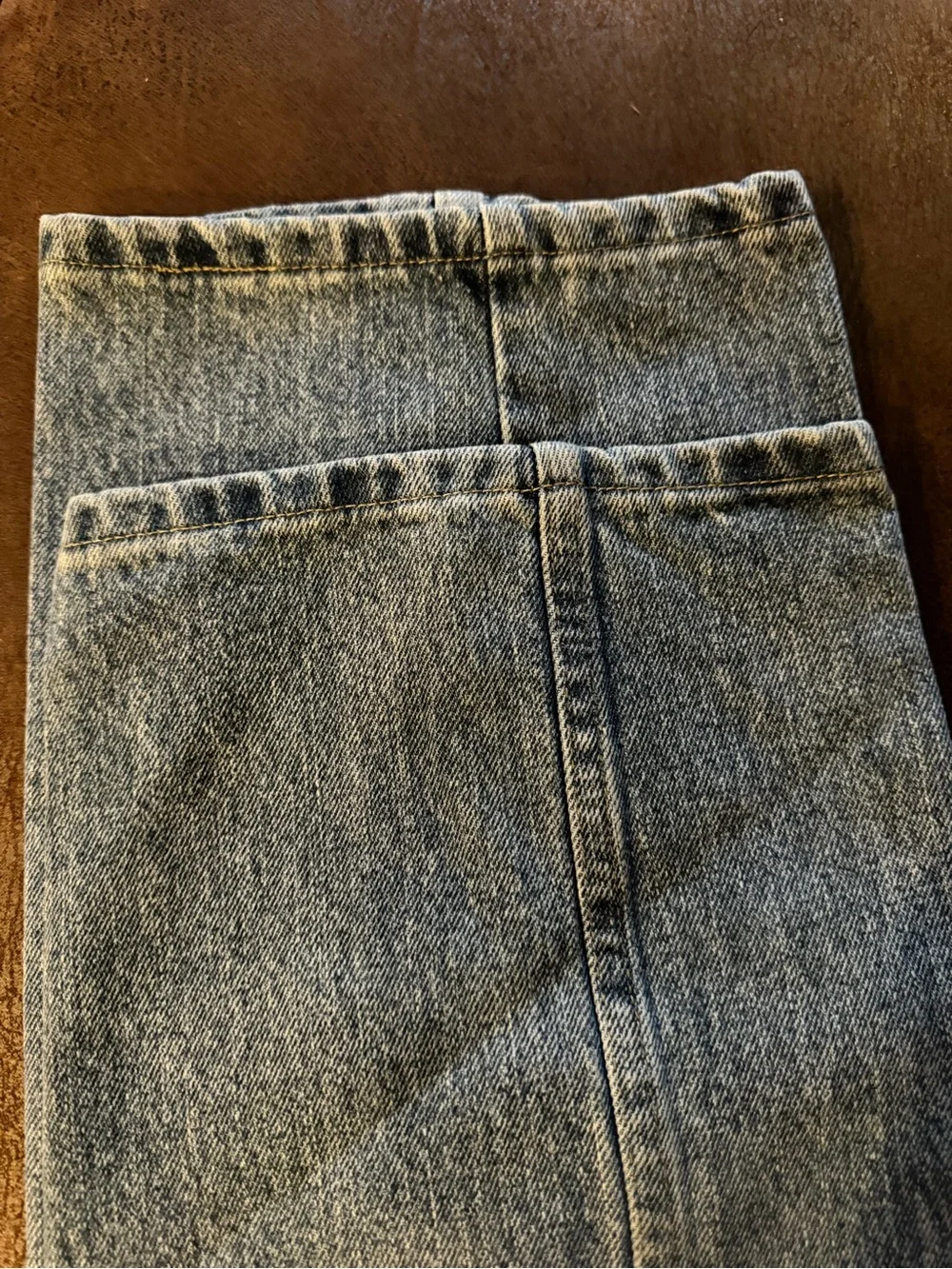 Wrangler Men's Relaxed Light Blue Denim Jeans Sz 40 x 34 Like New!